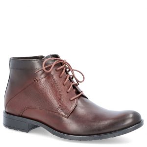 Buty zimowe męskie brązowe